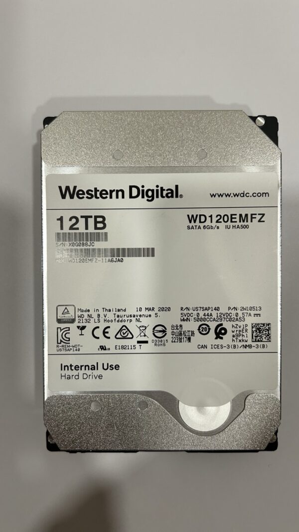 Western Digital 12TB SATA