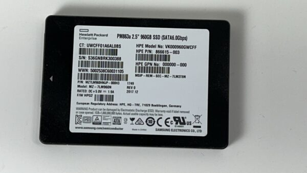 960GB SSD HP SATA drive (renewed) - Image 3