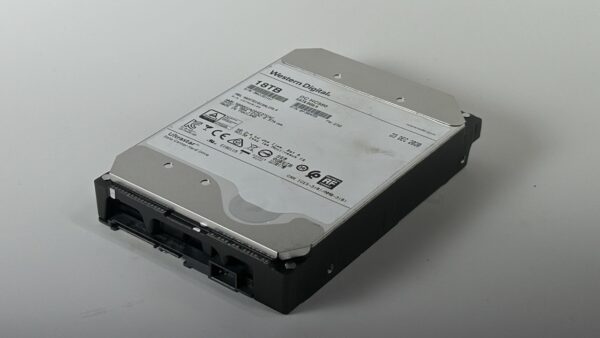 18TB Western Digital SATA hard drive with warranty (renewed)